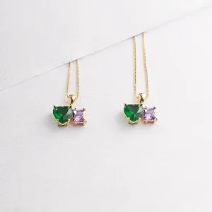 COLAR COM 2 PEDRAS