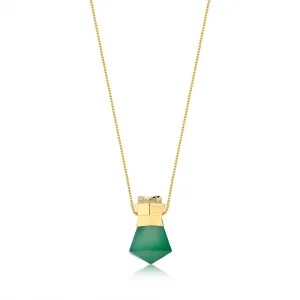 COLAR POTE DAS ENERGIAS - A.VERDE/D.OURO