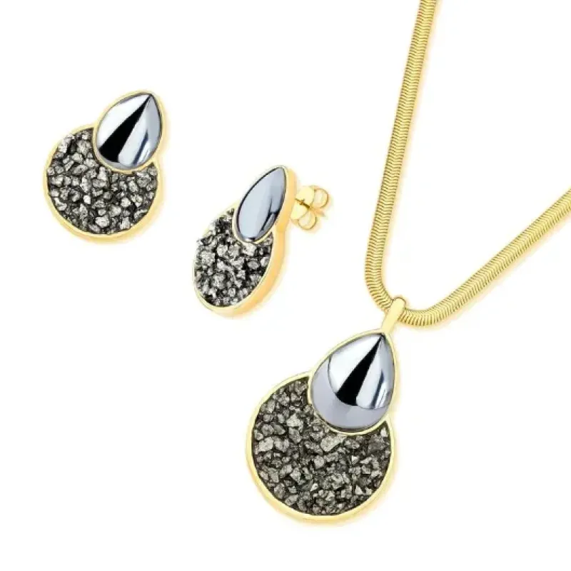 CONJUNTO HEMATITA/PIRITA