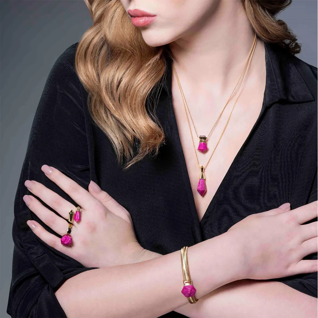 COLAR POTE DE ENERGIA - DR.MULTI/F.ROSA PINK