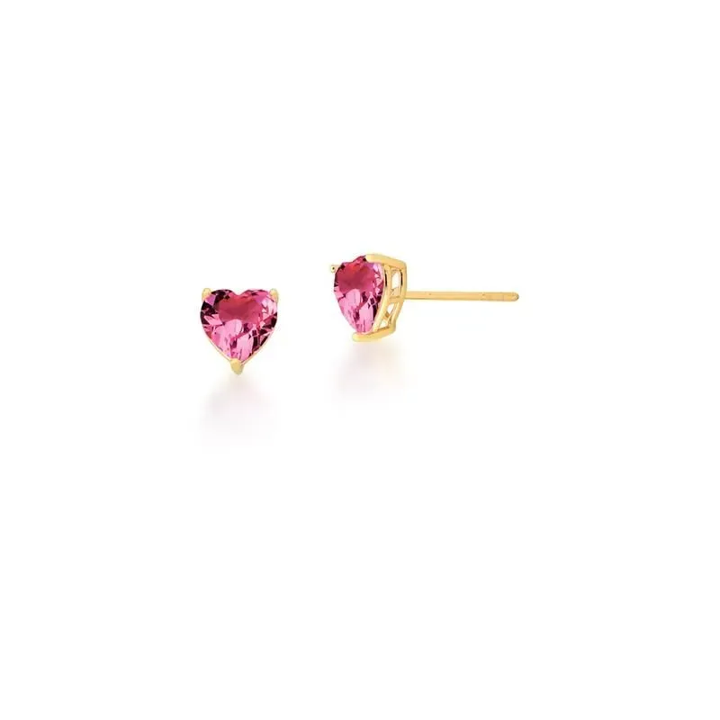 BRINCO CORAÇÃO ROSA ESCURO