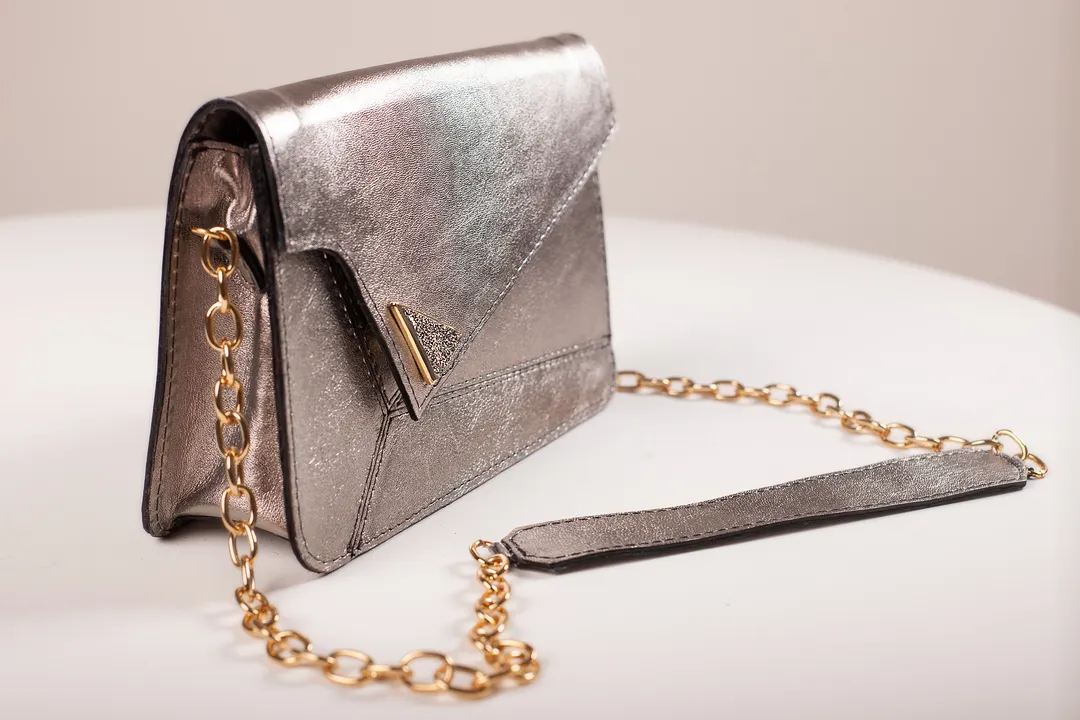 BOLSA DRUSA PRATA